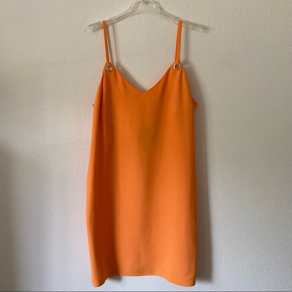 NEW! Topshop Orange Shift Dress